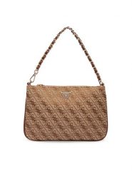 Guess Torebka PW7561 P6274 Brązowy jasny. Brązowe torebki klasyczne Guess, z aplikacjami, z materiału, bez dodatków. Za 269.99 zł.