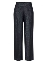 Rosner Spodnie w kolorze granatowym rozmiar: 42/L28. Niebieskie spodnie materiałowe Rosner, bez wzorów, z materiału, z podwyższonym stanem. Za 208.99 zł.