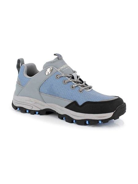 Kimberfeel Buty turystyczne "Lenny" w kolorze błękitnym rozmiar: 39. Niebieskie buty trekkingowe Kimberfeel, bez wzorów, bez zapięcia, outdoorowe. Za 197.17 zł.
