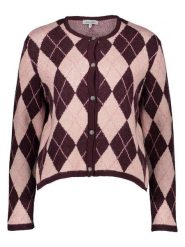 More & More Kardigan w kolorze jasnoróżowo-bordowym rozmiar: 40. Czerwone swetry More & More, bez wzorów, bez ramiączek. Za 170.07 zł.