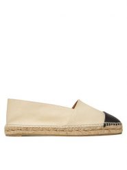 Castañer Espadryle Katty 025704 Beżowy. Brązowe espadryle Castañer, bez wzorów, z materiału, bez obcasa. Za 529.99 zł.