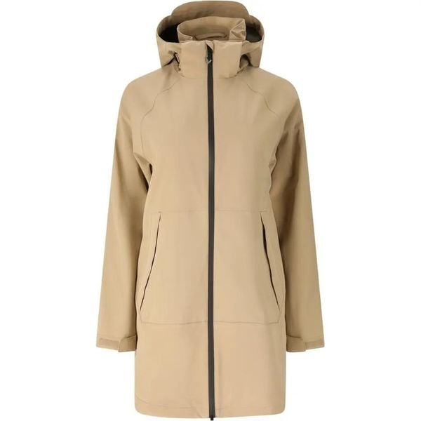Parka dla kobiet Weather Report Brittan Pro 15000. Niebieskie kurtki przeciwdeszczowe Weather Report, bez wzorów, z materiału, eleganckie, bez kaptura. Za 413.00 zł.