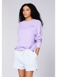 Chiemsee Bluza w kolorze fioletowym rozmiar: XL. Różowe bluzy bez kaptura Chiemsee, xl, bez wzorów, z bawełny, bez kaptura. Za 132.36 zł.
