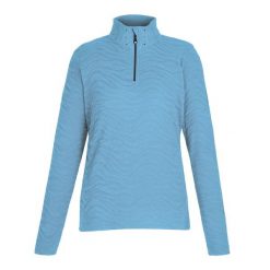 Bluza Damska Glamourize III Quilted Quarter Zip Midlayer. Niebieskie bluzy Dare 2b, bez wzorów, sportowe, bez ramiączek, bez kaptura. Za 116.99 zł.