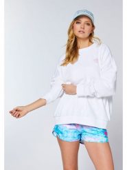 Chiemsee Bluza w kolorze białym rozmiar: XL. Białe bluzy bez kaptura Chiemsee, xl, bez wzorów, bez kaptura. Za 99.45 zł.