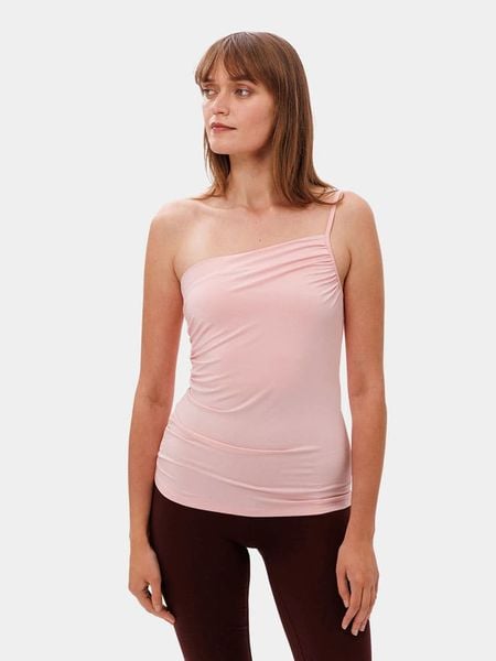 Les Lunes Top "Novaa" w kolorze jasnoróżowym rozmiar: XL. Różowe topy Les Lunes, xl, bez wzorów, bez kołnierzyka, bez ramiączek. Za 82.99 zł.
