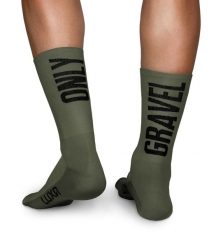 Skarpetki Rowerowe Unisex Luxa Only Gravel. Szare skarpetki LUXA, bez wzorów, z syntetyku. Za 49.90 zł.