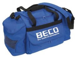 Torba sportowa Beco niebieska 65x35x40 cm. Niebieskie torby sportowe 47 Brand, bez wzorów, z nylonu, na ramię, duże. Za 283.99 zł.