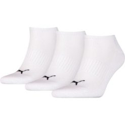 Puma Skarpety Cushioned 3-Pack 90794202. Białe skarpetki Puma, bez wzorów, z bawełny. Za 55.99 zł.