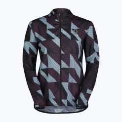 Kurtka przeciwwiatrowa damska SCOTT Endurance Tech Windbreaker. Czarne kurtki Scott, bez wzorów, bez kaptura. Za 289.99 zł.