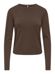 ONLY Sweter w kolorze brązowym rozmiar: S. Brązowe swetry ONLY, s, bez wzorów, bez ramiączek. Za 104.95 zł.
