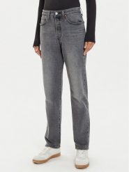 Levi's® Jeansy 501® 12501-0412 Czarny Straight Fit. Czarne jeansy s, bez wzorów, z bawełny. Za 319.99 zł.