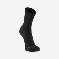 Skarpetki Rowerowe 900. Czarne skarpetki VAN RYSEL, bez wzorów, z elastanu. Za 39.99 zł.