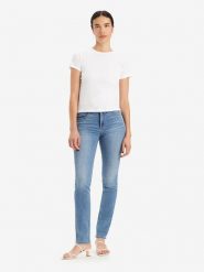 Levi´s Dżinsy "Cool Wild Times" - Skinny fit - w kolorze niebieskim rozmiar: W28/L32. Niebieskie jeansy l, z aplikacjami, klasyczne. Za 132.36 zł.