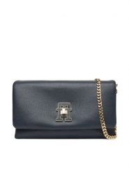 Tommy Hilfiger Torebka Th Modern Mini Crossover AW0AW17462 Granatowy. Niebieskie kopertówki Tommy Hilfiger, bez wzorów, ze skóry, wizytowe, bez dodatków. Za 559.99 zł.
