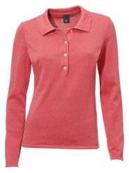 Heine Sweter w kolorze koralowym rozmiar: 36. Czerwone swetry Heine, bez wzorów, z bawełny, bez ramiączek. Za 78.99 zł.