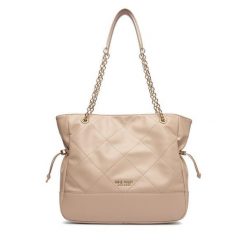 Torebka Nine West. Czerwone shopper bag Nine West, bez wzorów, bez dodatków. Za 349.99 zł.