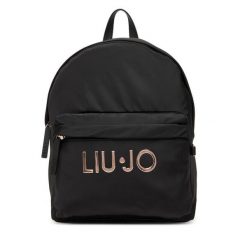 Plecak Liu Jo. Czarne plecaki Liu Jo, bez wzorów, bez dodatków. Za 539.99 zł.