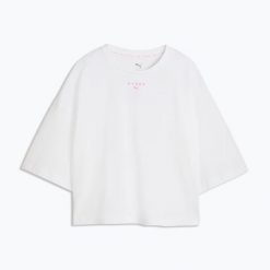 Koszulka treningowa damska PUMA Hyrox Cropped Lifestyle Tee white. Białe t-shirty sportowe Puma, m, bez wzorów, z materiału, bez ramiączek, na fitness i siłownię. Za 149.99 zł.