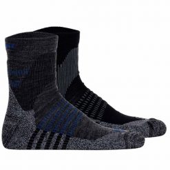 . Brązowe skarpetki sportowe Salomon, bez wzorów, z elastanu, trekkingowe. Za 79.00 zł.