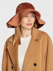 Roxy Kapelusz ERJHA04065 Brązowy. Brązowe kapelusze Roxy, bez wzorów, z materiału. Za 109.99 zł.
