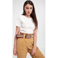 T-shirt Aquasparta PINKO. Białe t-shirty Pinko, xs, bez wzorów, bez kołnierzyka, bez ramiączek. W wyprzedaży za 271.20 zł.