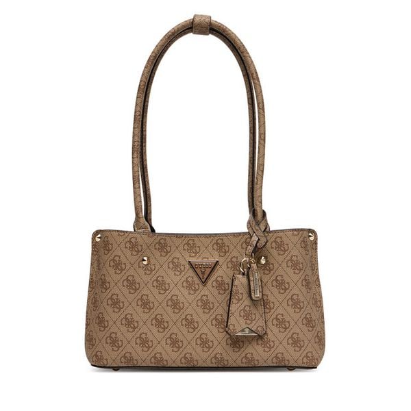 Torebka Guess. Brązowe torebki klasyczne Guess, z aplikacjami, klasyczne, bez dodatków. Za 319.99 zł.