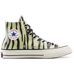 Buty sportowe Converse Chuck 70 Glow In The Dark Zebra Print. Zielone buty treningowe Converse, bez wzorów, bez zapięcia. Za 590.00 zł.