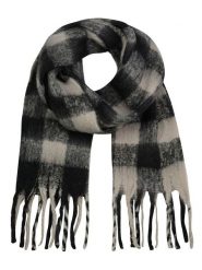 Eight2Nine Szal w kolorze czarno-beżowym rozmiar: onesize. Brązowe szaliki i kominy Eight2Nine, bez wzorów, z materiału. Za 96.14 zł.