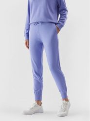 4F Spodnie dresowe 4FAW23TTROF474 Niebieski Regular Fit. Niebieskie spodnie dresowe 4f, bez wzorów, z bawełny. Za 139.99 zł.