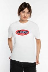 Koszulka damska t-shirt Carhartt WIP W' Cat Sticker T-Shirt I032884. Białe t-shirty sportowe Carhartt, uniwersalny, bez wzorów, z bawełny, bez ramiączek, na fitness i siłownię. Za 116.99 zł.