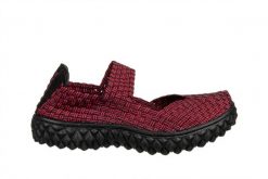 Półbuty Rock Over Portwine 032039, Czerwony, Materiał - 37. Czerwone buty sportowe lifestyle Rock Spring, na lato, bez wzorów, z materiału, rockowe, bez zapięcia. W wyprzedaży za 164.99 zł.