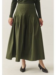TATUUM Spódnica "Pliska" w kolorze khaki rozmiar: 44. Brązowe spódnice Tatuum, bez wzorów, maxi. Za 171.28 zł.