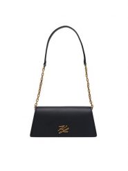 KARL LAGERFELD Torebka B4W30280 Czarny. Czarne torebki klasyczne KARL LAGERFELD, bez wzorów, ze skóry, bez dodatków. Za 849.99 zł.