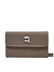 KARL LAGERFELD Torebka 245W3218 Beżowy. Brązowe listonoszki KARL LAGERFELD, bez wzorów, ze skóry, bez dodatków. Za 319.99 zł.