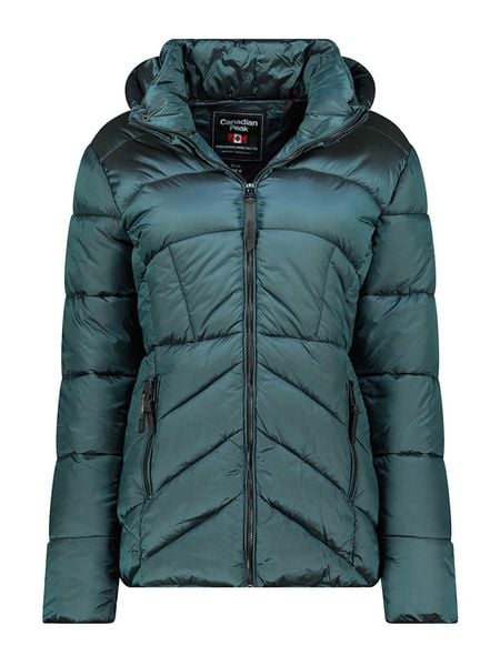 Canadian Peak Kurtka pikowana "Blancheak" w kolorze zielonym rozmiar: XXL. Zielone kurtki Canadian Peak, xxl, bez wzorów, bez kaptura. Za 193.24 zł.