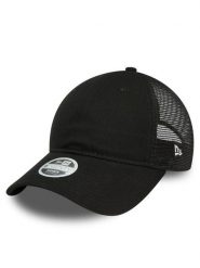 New Era Czapka z daszkiem Wmns 920 Trucker Ne 60503577 Czarny. Czarne czapki z daszkiem New Era, bez wzorów, z materiału. Za 99.99 zł.