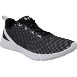 Buty uniwersalne damskie Under Armour W Squad 2 czarne. Czarne buty treningowe Under Armour, bez wzorów, z materiału, bez zapięcia, na fitness i siłownię. Za 119.99 zł.