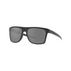 Okulary przeciwsłoneczne z polaryzacją Leffingwell - czarne. Czarne okulary przeciwsłoneczne Oakley, bez wzorów. Za 703.99 zł.