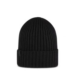 Czapka zimowa Buff Knitted Norval. Czarne czapki zimowe Buff, bez wzorów, z materiału. Za 216.20 zł.