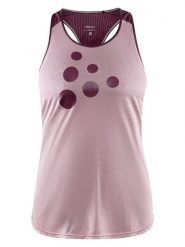 Craft Top sportowy "Eaze" w kolorze jasnoróżowym rozmiar: S. Różowe topy sportowe Craft, s, bez wzorów, z materiału, outdoorowe. Za 81.95 zł.