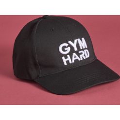Czapka z daszkiem Gym Hard - Czarny. Czapki z daszkiem marki Sinsay. Za 14.99 zł.