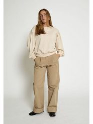 Peppercorn Bluza "Dicette" w kolorze kremowym rozmiar: XS. Brązowe bluzy Peppercorn, xs, bez wzorów, bez kaptura. Za 236.06 zł.