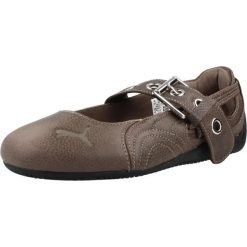 Buty PUMA YELLOW 40805401 Brązowy. Brązowe buty trekkingowe Puma, ze skóry, bez zapięcia. Za 357.99 zł.
