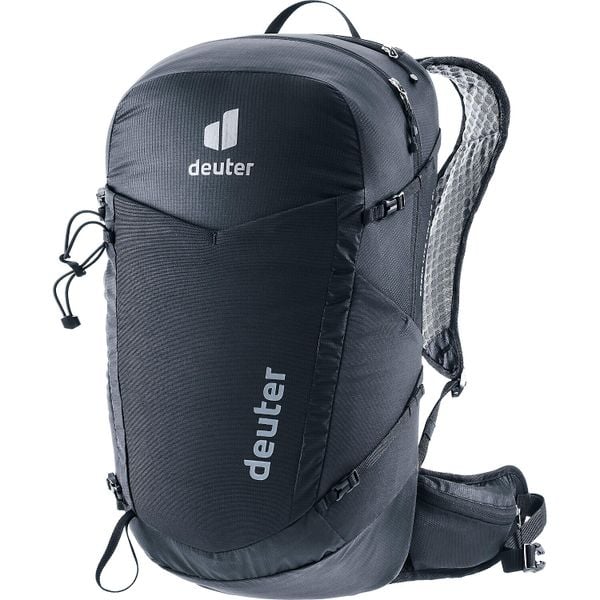 Plecak turystyczny damski Deuter Speed Lite Pro 23 SL. Czarne plecaki Deuter, bez wzorów, bez dodatków. Za 524.99 zł.