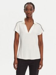 Liu Jo Sport T-Shirt TA5183 J4883 Biały Regular Fit. Białe t-shirty sportowe Liu Jo Sport, m, bez wzorów, z wiskozy, bez ramiączek. Za 359.99 zł.