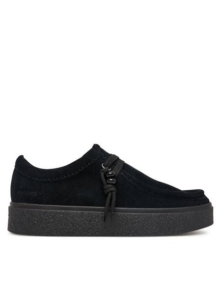 Clarks Półbuty Boxbee Walla. 26328111 Czarny. Czarne półbuty wsuwane Clarks, bez wzorów, ze skóry, bez obcasa, na płaskiej podeszwie. Za 479.99 zł.