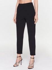 Pinko Spodnie materiałowe Parana 100137 A0HC Czarny Slim Fit. Czarne spodnie materiałowe Pinko, bez wzorów, z materiału. Za 309.99 zł.