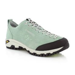Buty trekkingowe Kimberfeel Chogori 2. Zielone buty trekkingowe Kimberfeel, ze skóry, bez zapięcia. Za 529.99 zł.