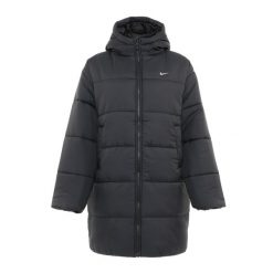 Kurtka ocieplana damska Nike Sportswear Classic Puffer Therma-Fit. Czarne kurtki Nike, l, bez wzorów, casualowe, bez kaptura. Za 579.99 zł.